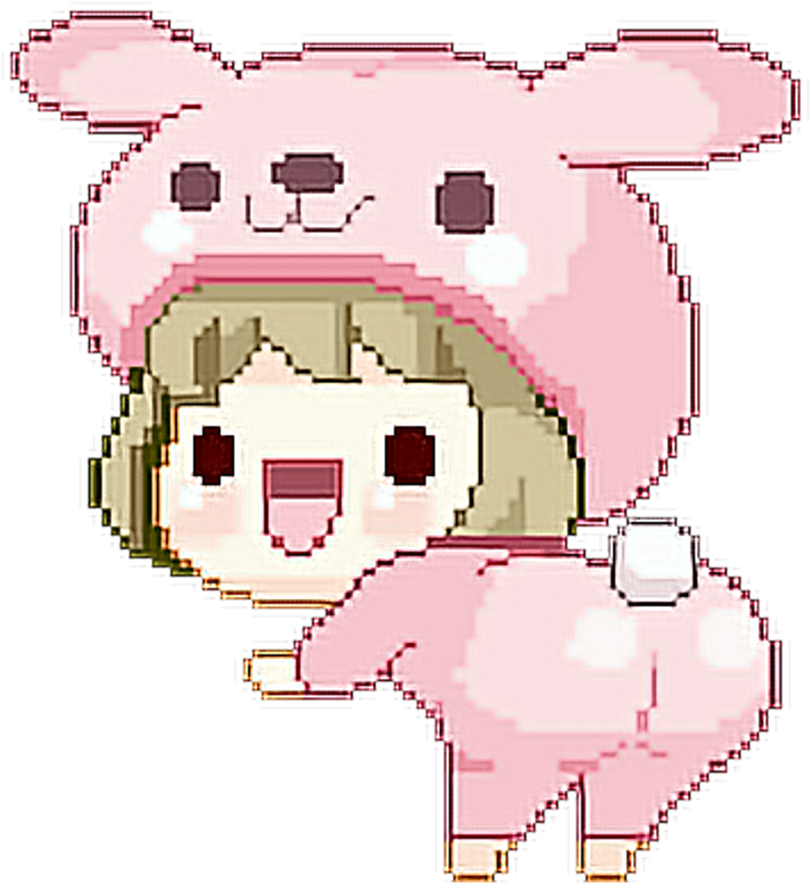 Png Tumblr Edit Overlay Ddlg Littlegirl - Funny Cute Animation Gifs (909x991), Png Download