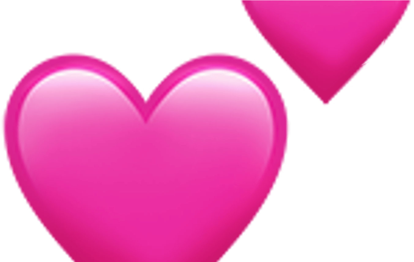 Iphone Heart Emoji Love Tumblr Heart Emoji Love Tumblr (1368x855), Png Download