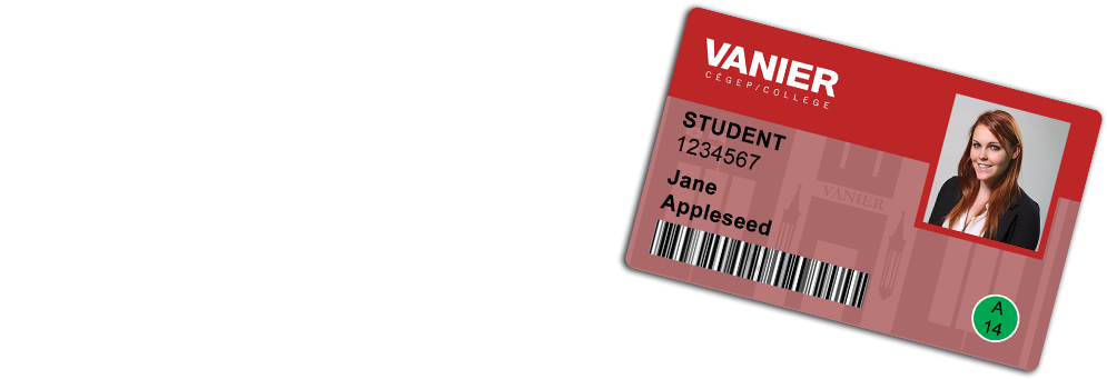 When On Campus, You Are Required To Have Your Vanier - Vanier College (1100x372), Png Download