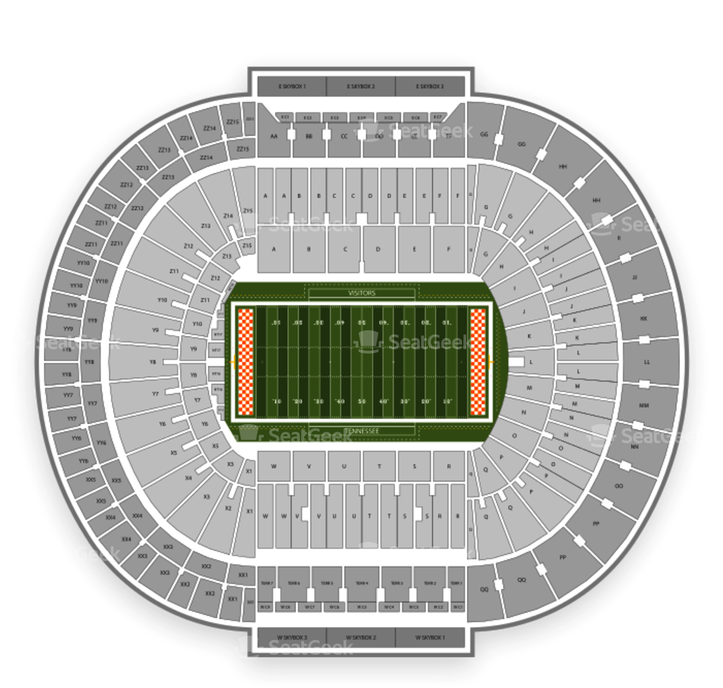 Neyland Stadium (1024x1024), Png Download