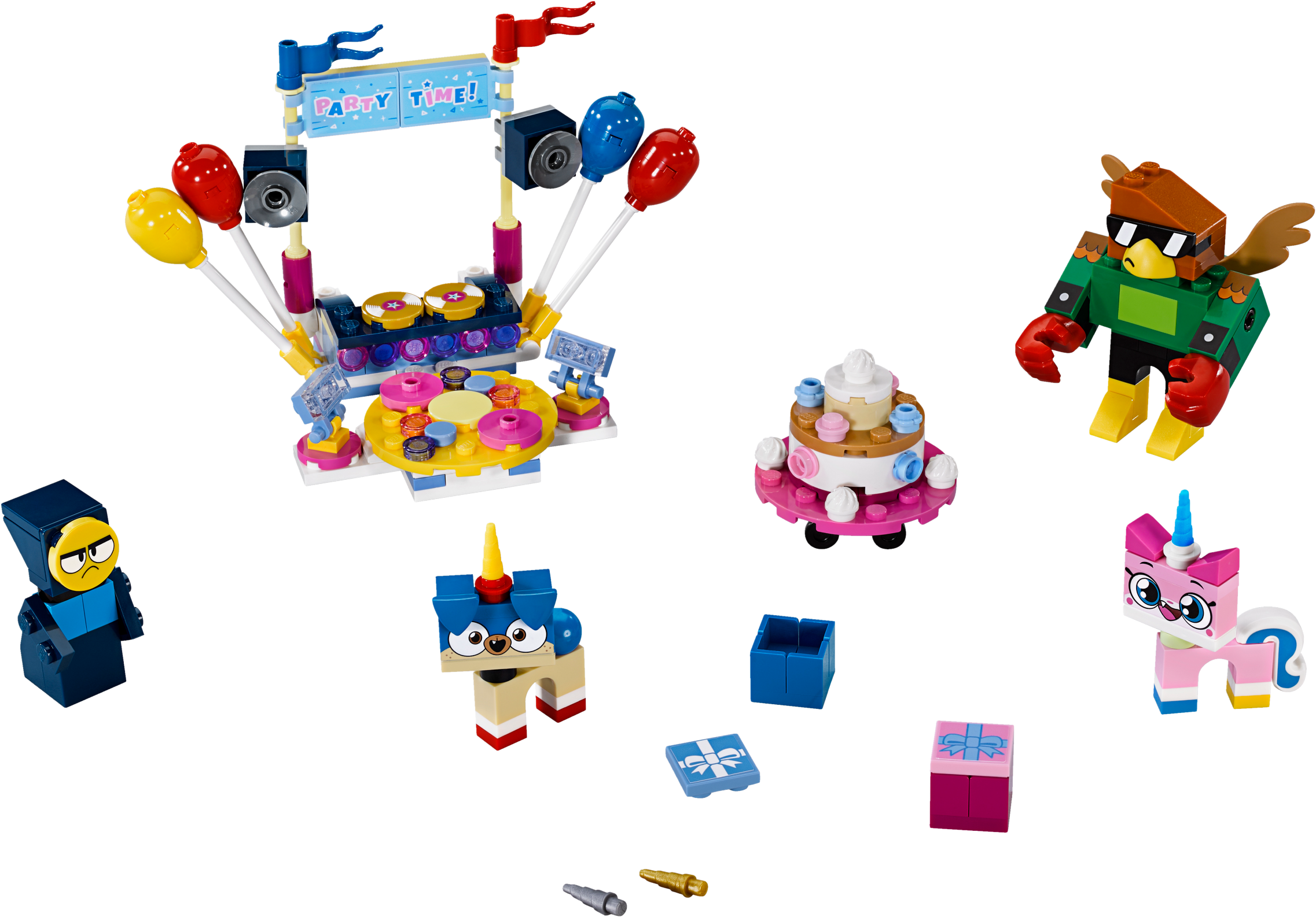 Party Time - Unikitty Lego Party Time (2400x1800), Png Download