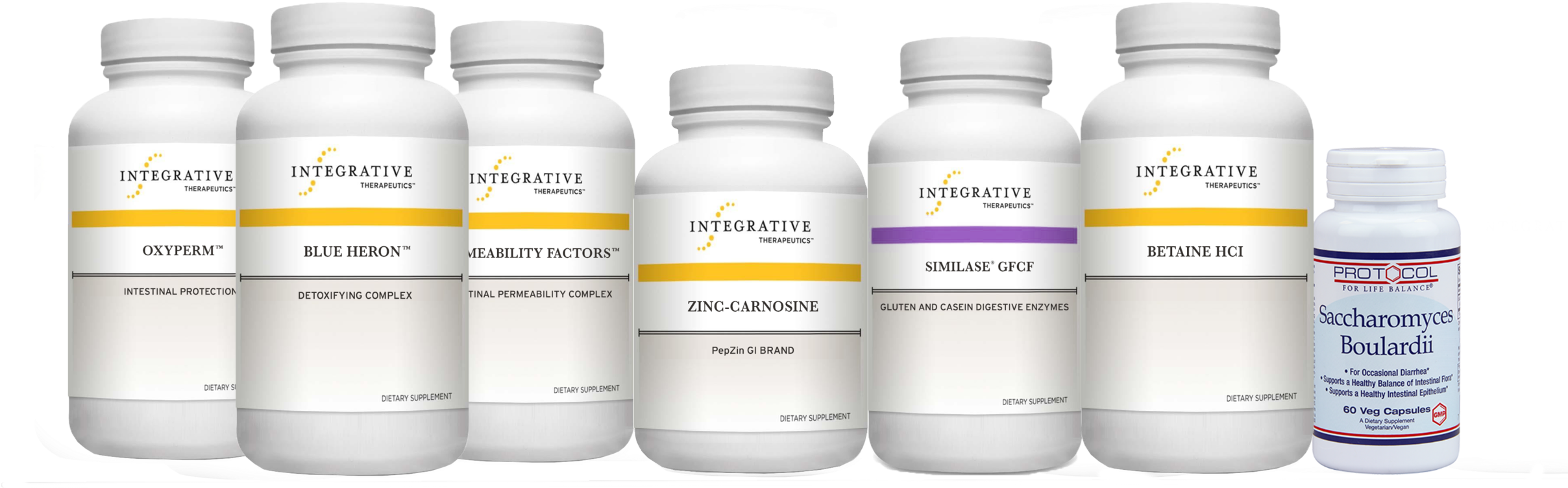 Leaky Gut Repair Supplement Subscription (2500x1101), Png Download