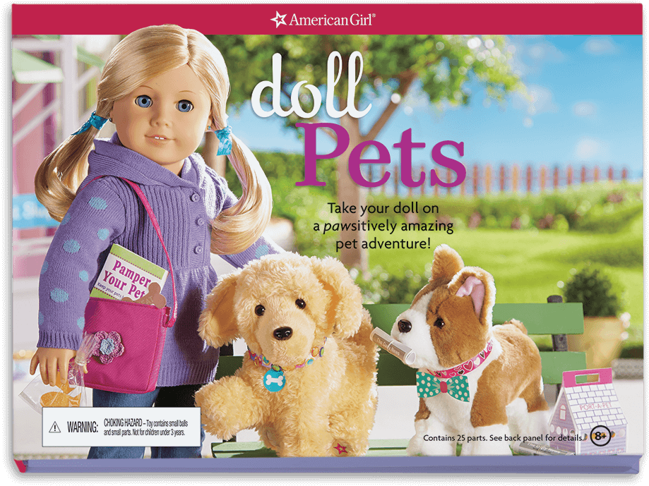 Teach Your Doll How To Pamper Her Pets Using The Supplies - Doll Pets: Take Your Doll On A Pawsitively Amazing (1000x1000), Png Download
