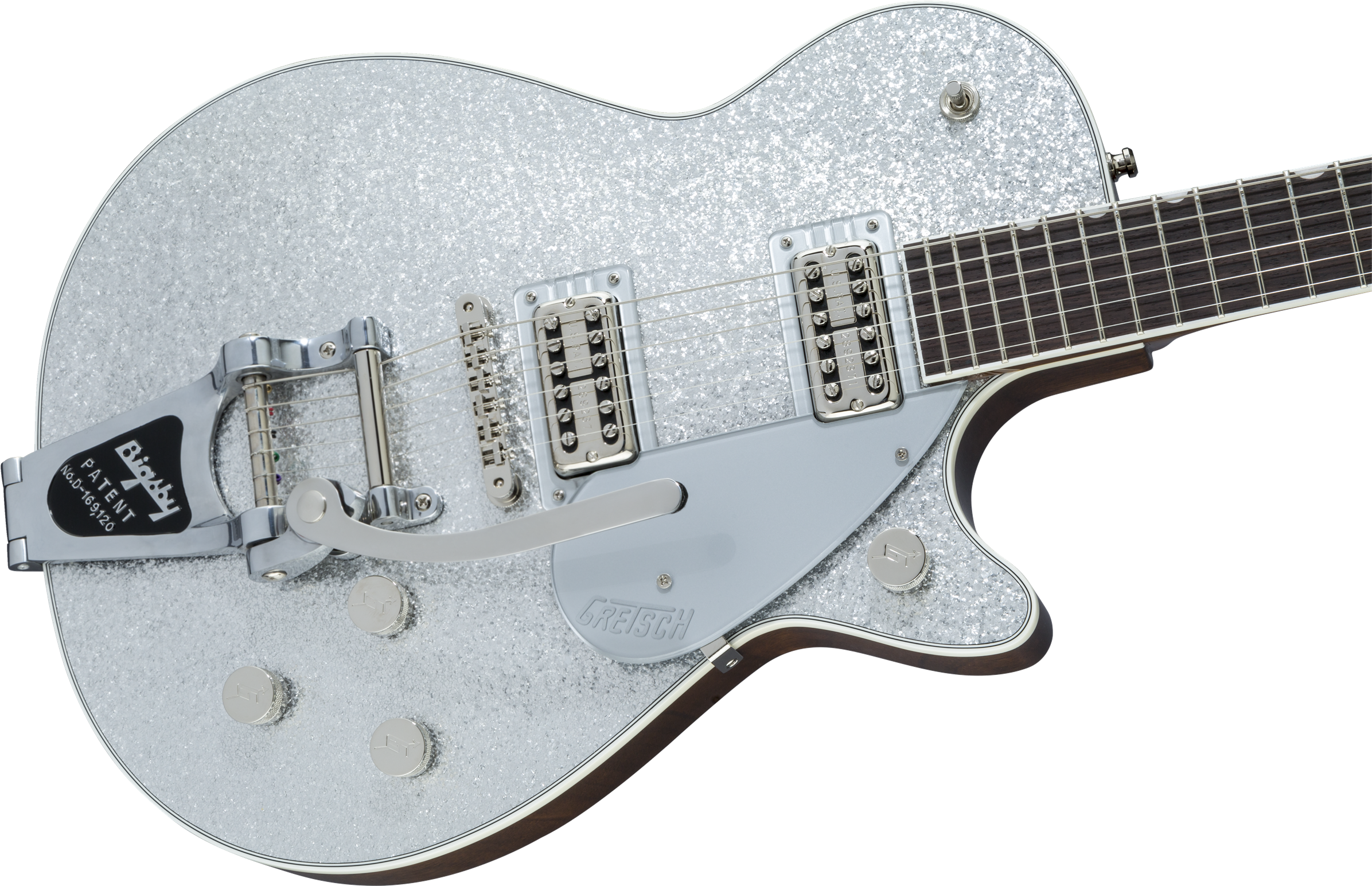 G6129t Players Edition Jet™ Ft With Bigsby®, Rosewood - Gretsch G6609tg Player's Edition Broadkaster Center (2400x1553), Png Download