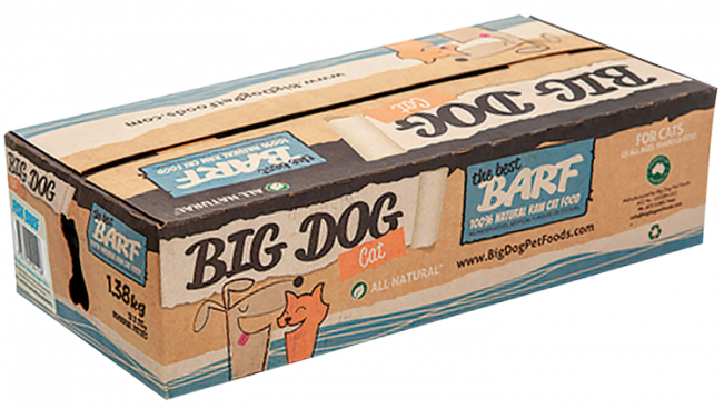 Big Dog Frozen Raw Cat Food (650x650), Png Download