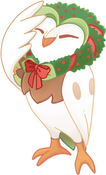 Mod Is Away, Post Festive Owls - Drawing (500x697), Png Download