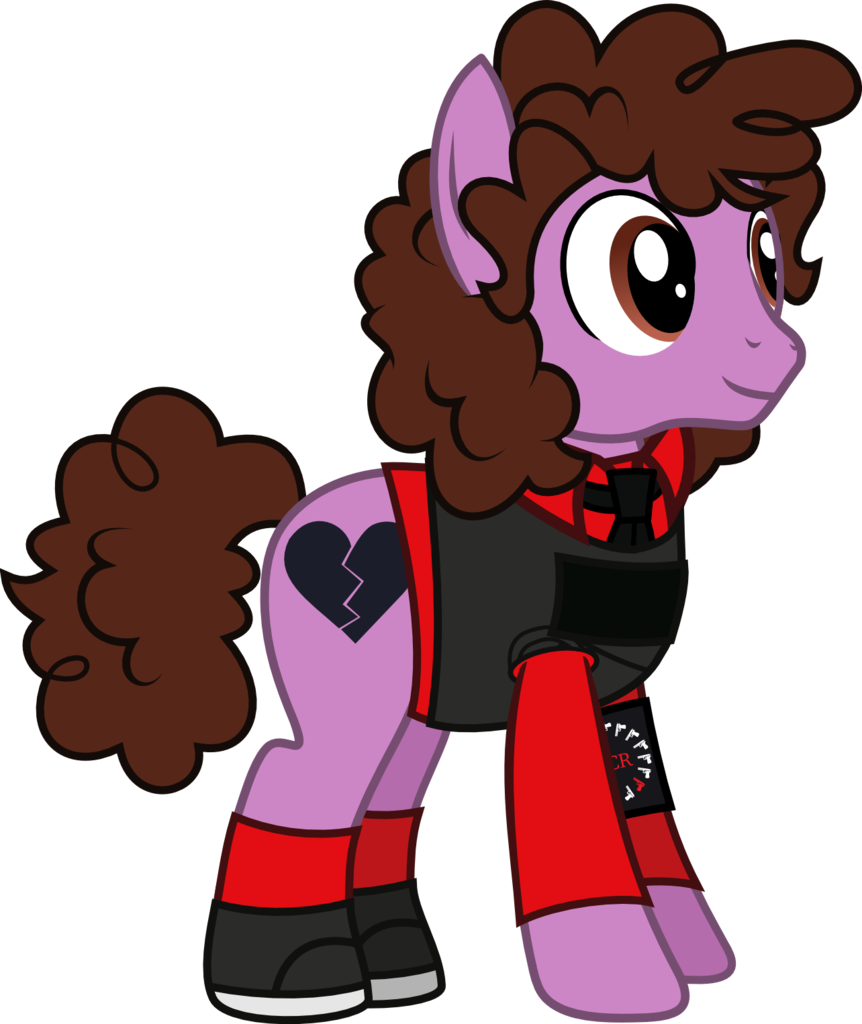 Lightningbolt, Clothes, Curly Hair, Derpibooru Exclusive, - Cartoon (862x1024), Png Download