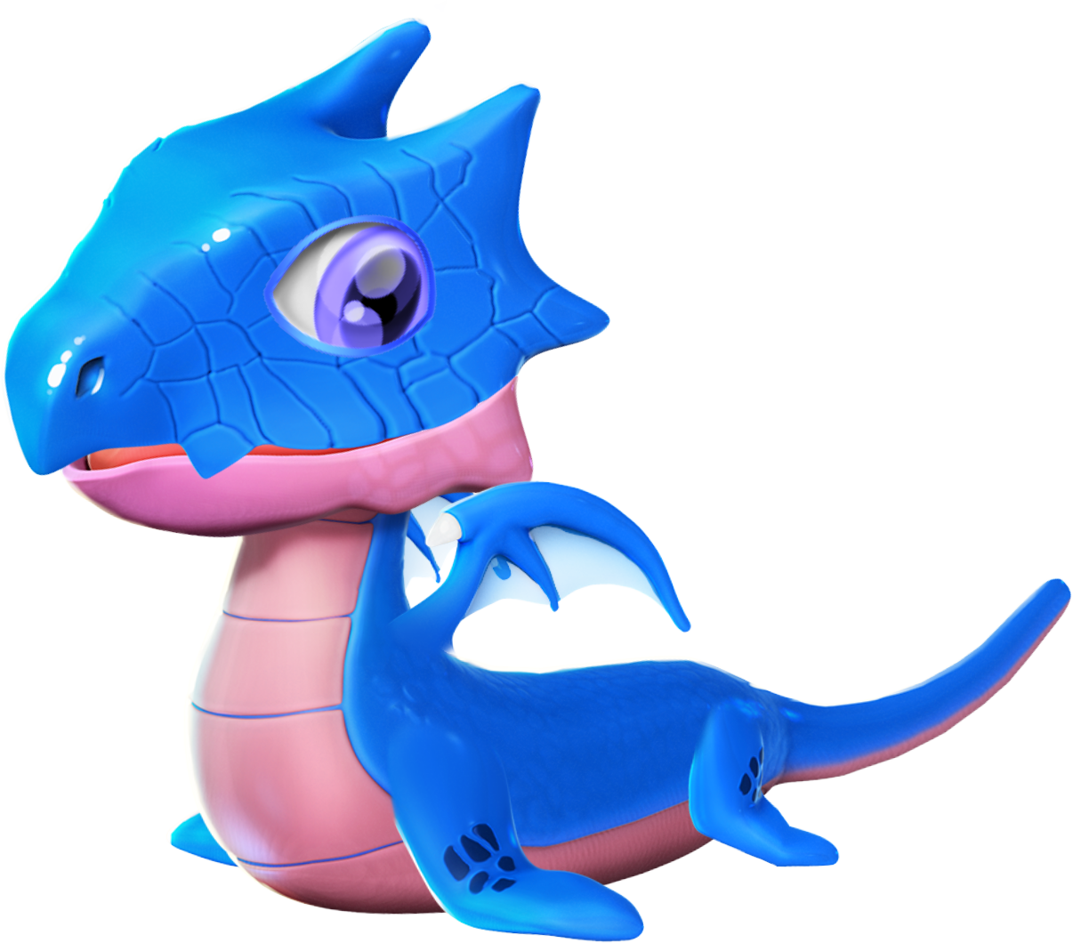 Rain Dragon Baby - Water Dragon Dragon City (1206x1060), Png Download