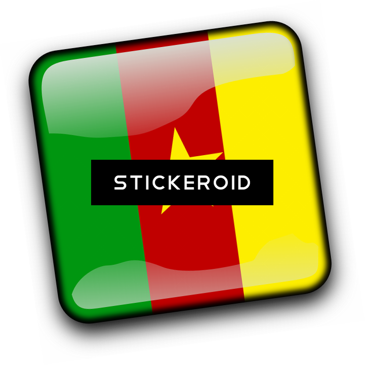 Cameroon Flag - Graphic Design (721x722), Png Download