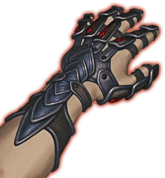 Weapon Vampiric Gauntlets - Bone Gauntlets (542x584), Png Download