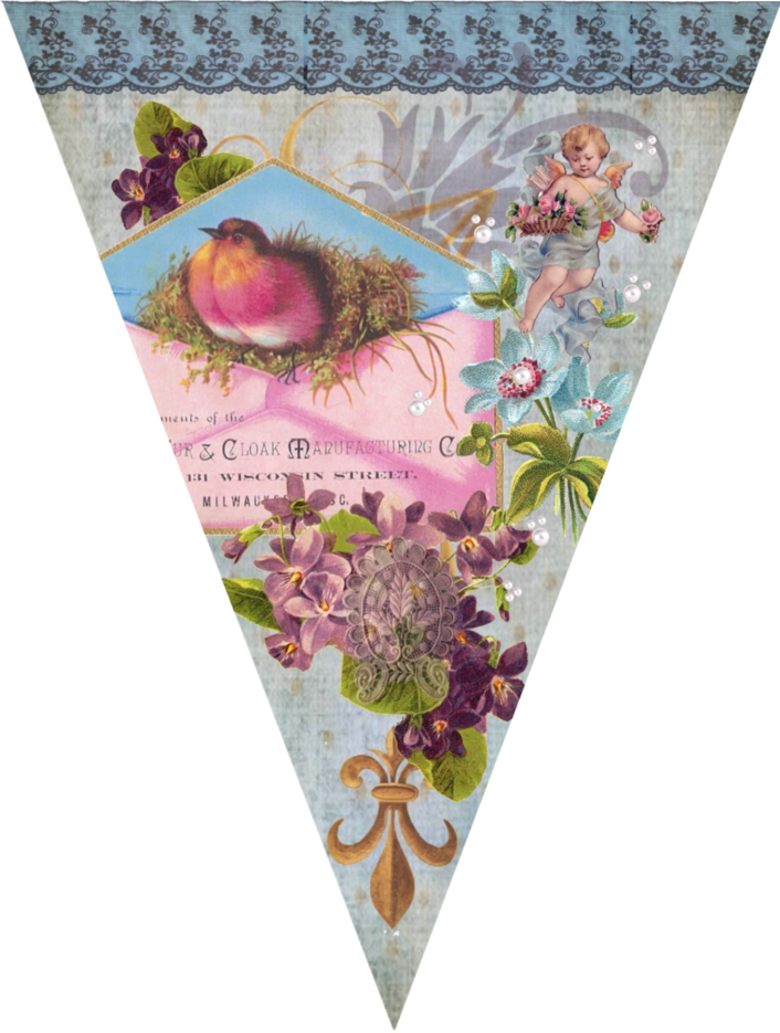 I Have Designed And Created An Instant Printable Vintage - Violets Stationery Printer Paper 26 Sheets (706x935), Png Download
