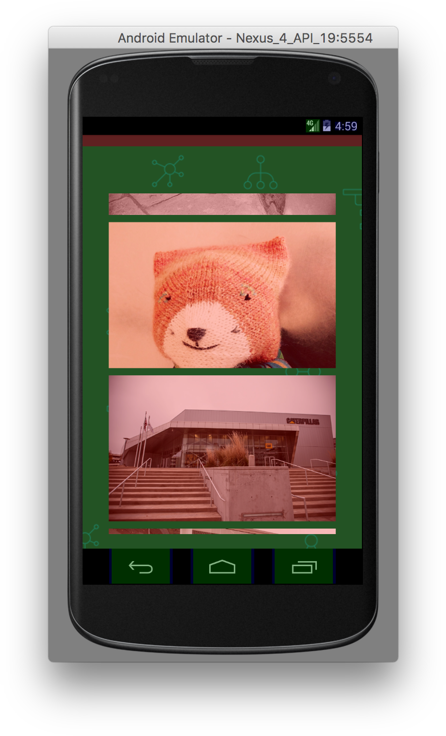 The Example Apps Screen Is Now Overlaid With Various - Smartphone (922x1492), Png Download