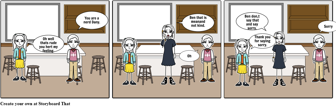 Never Say You Are A Nerd - Cartoon (1164x385), Png Download