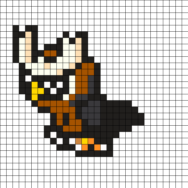 #164 Noctowl - Pixel Art Pokemon Noctowl (630x630), Png Download