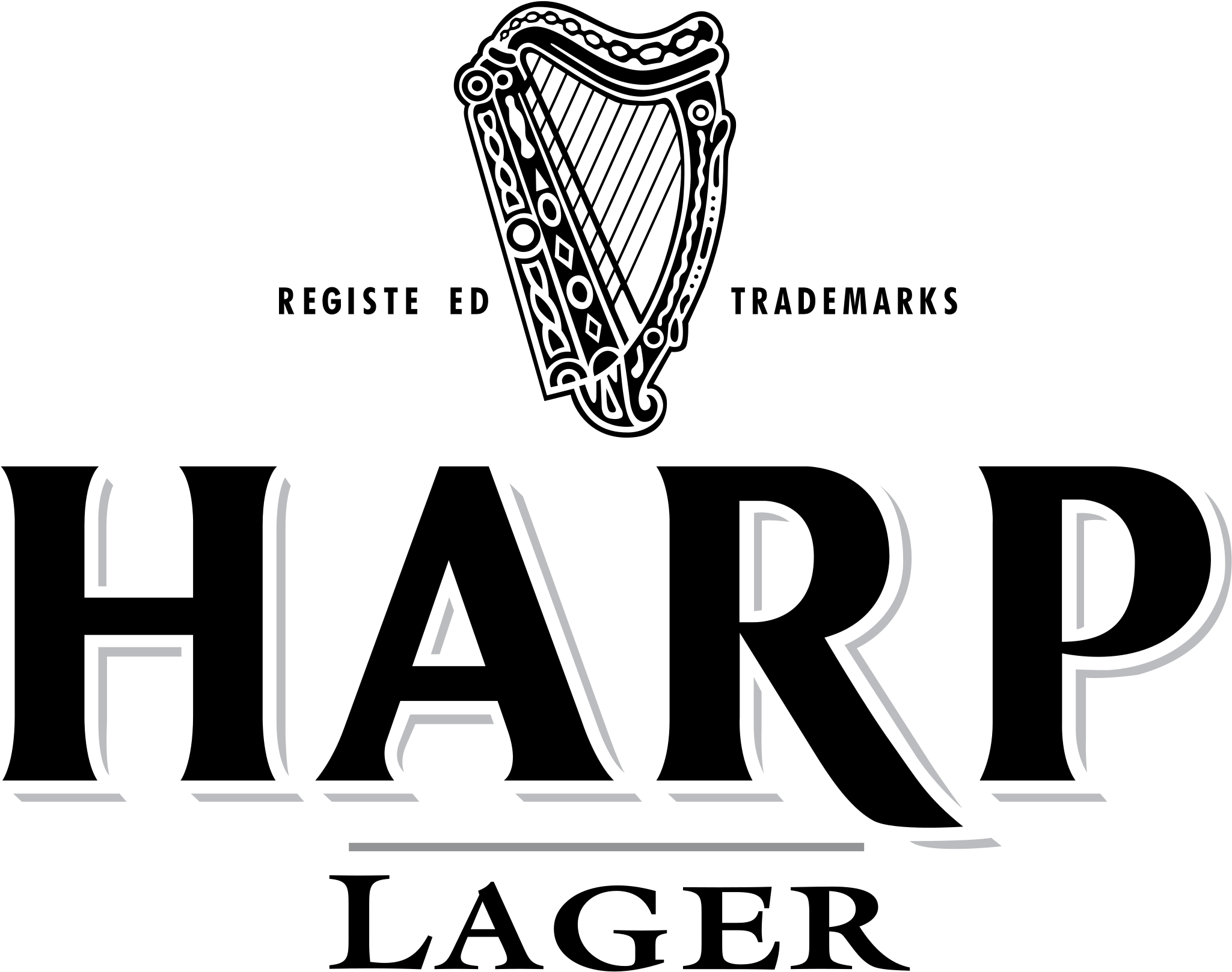 Harp Lager Logo Png Transparent - Harp Lager Logo (2400x2400), Png Download