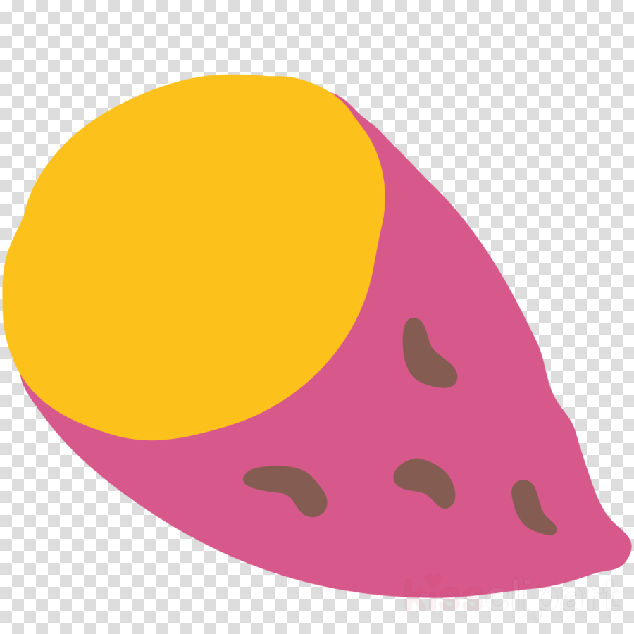 Purple Sweet Potato Catroon Png Clipart Baked Potato (900x900), Png Download