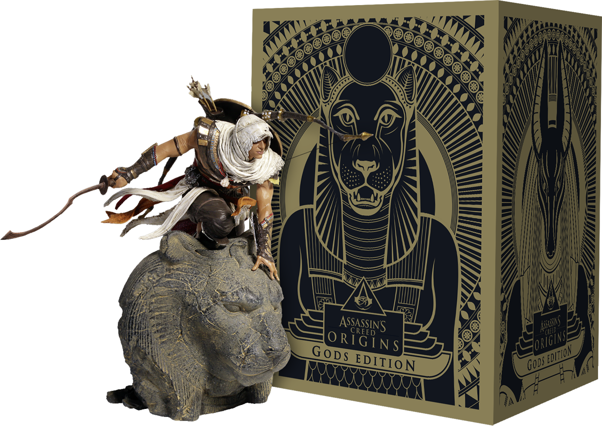 Assassin's Creed Origins God's Collector's Edition, - Assassins Creed Origins Gods Edition (1200x849), Png Download