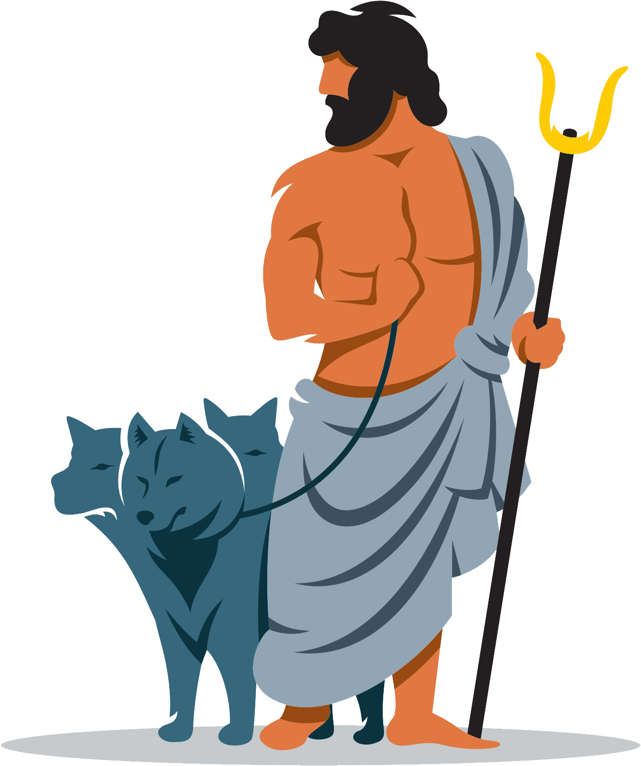 Hades - Hades Greek God No Background (3000x3000), Png Download