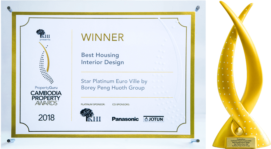 2018 Cambodia Property Awards - Cambodia (1000x610), Png Download