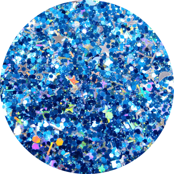 Bulk Blue Glitter - Canadiana Kaleidoscope Coins (600x600), Png Download