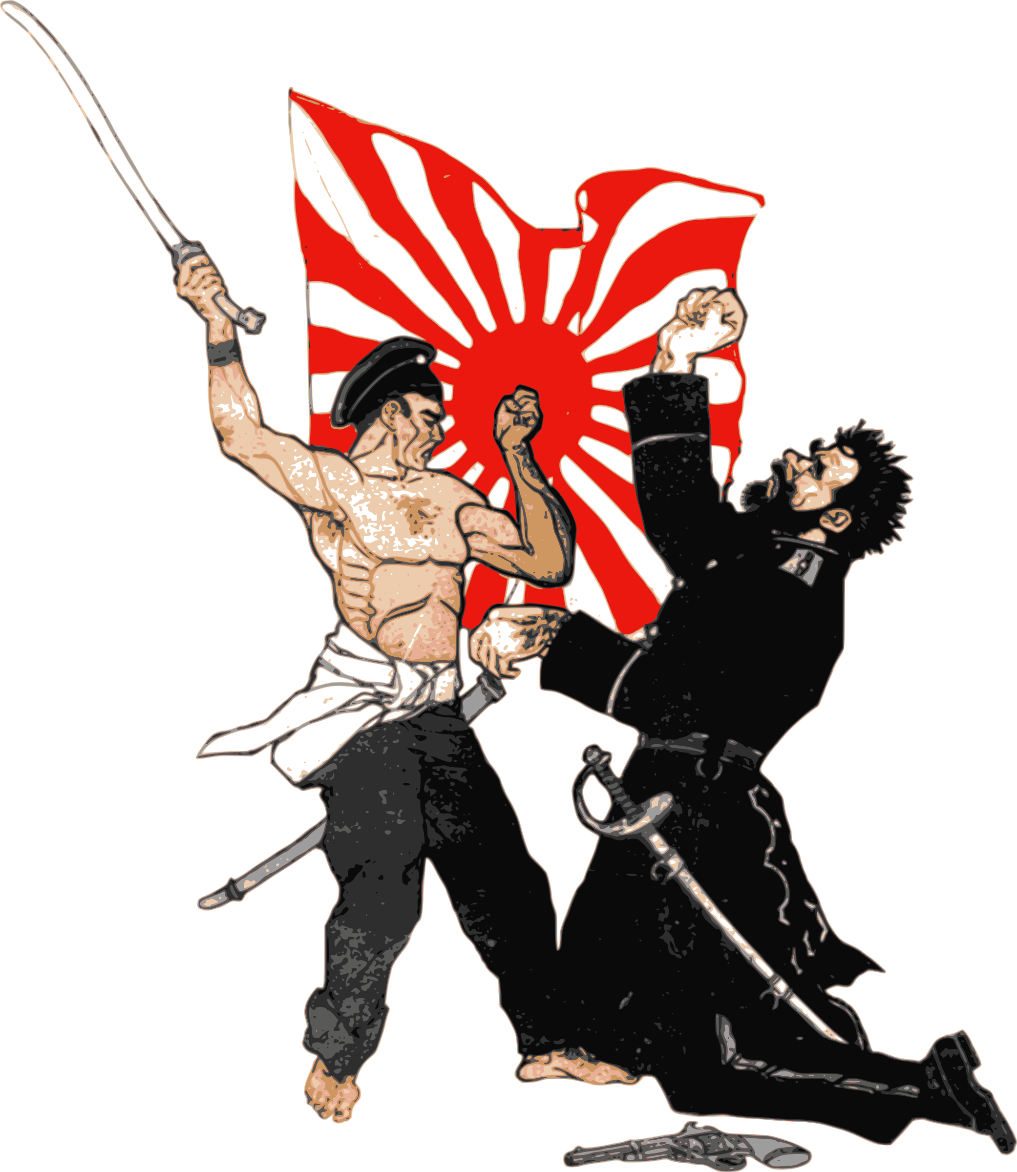 Big Image - Japan Russo Japanese War (2082x2400), Png Download