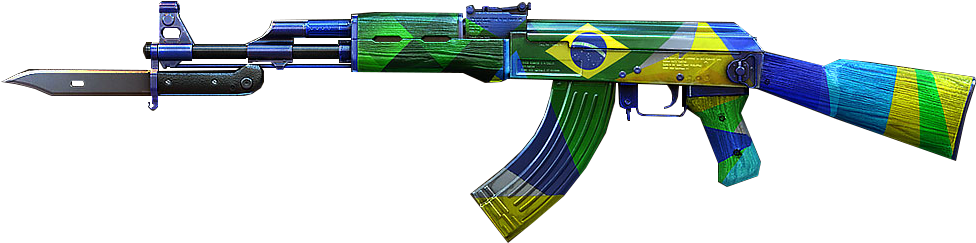 Ak47knifebr (1280x720), Png Download
