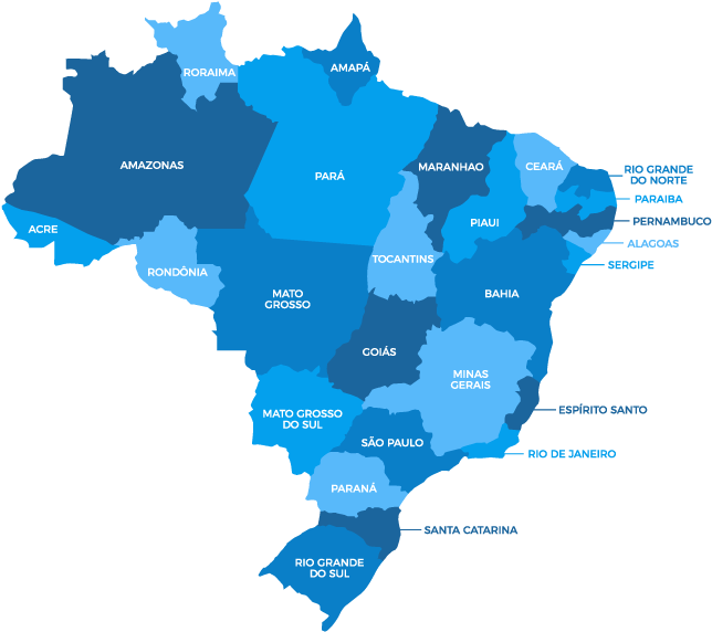 Brazil - Brazil Map (700x608), Png Download