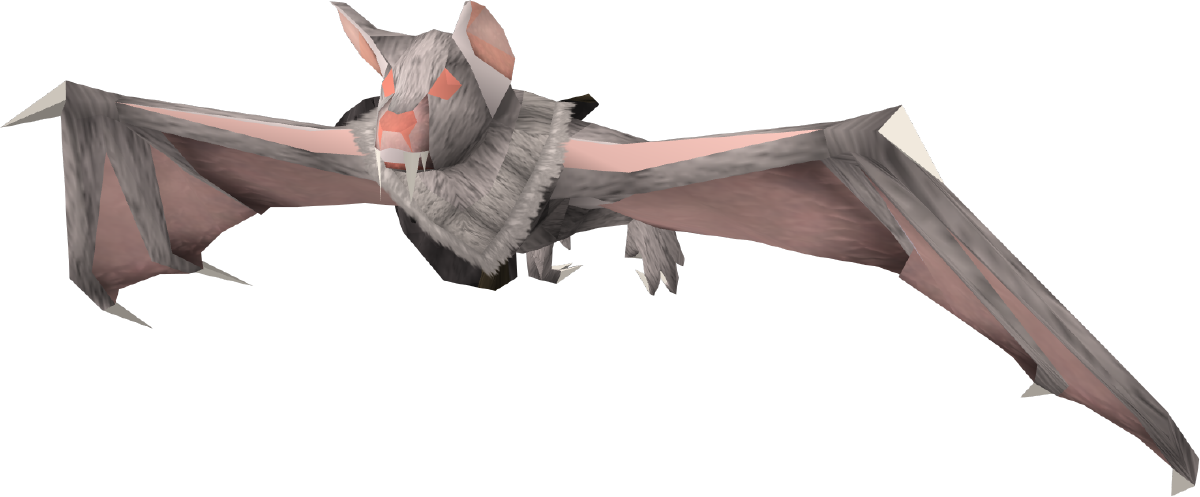 Albino Bat Png (1200x497), Png Download