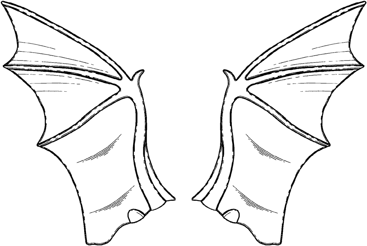 More Fantastic Wings For Those Zetti/steampunk Characters - Illustration (1600x1068), Png Download