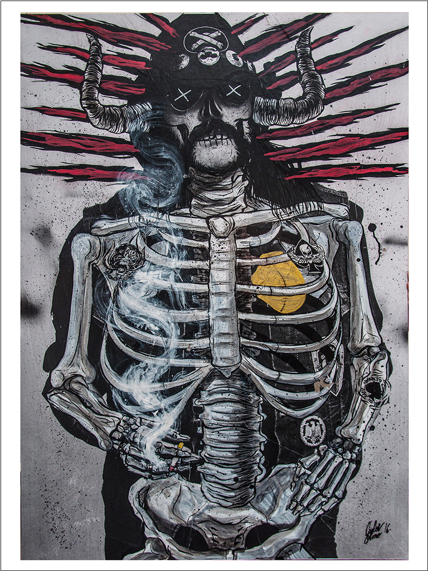 Lemmy Rock Icon 30 X 40 40,00€ - Drawing (1134x1134), Png Download