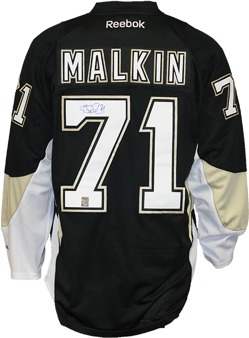 Evgeni Malkin Signed Pittsburgh Penguins Jersey - Evgeni Malkin Autographed Jersey (700x700), Png Download