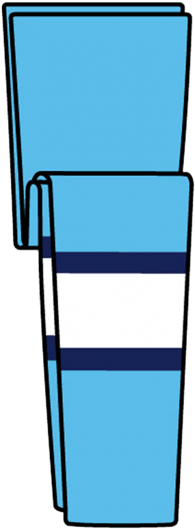 Knit Retro Nhl Pattern Socks - Ice Hockey (770x770), Png Download