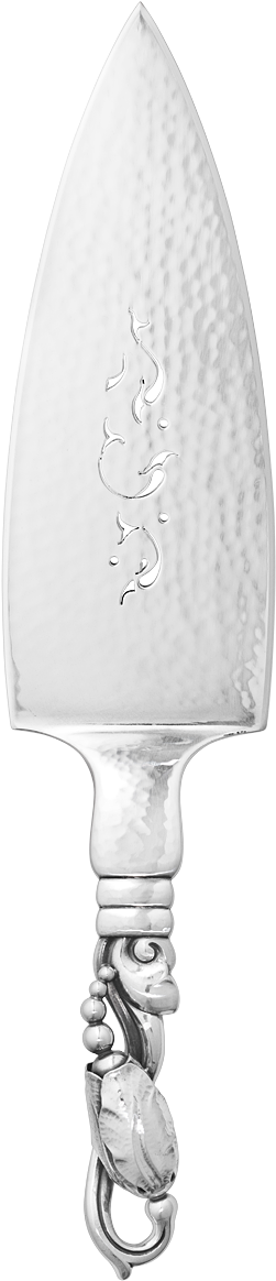 Georg Jensen Blossom Fish Serving Spoon (1200x1200), Png Download