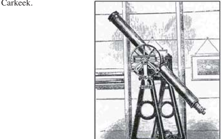 A Transit Telescope Similar To The One Owned By Carkeek - Cannon (731x458), Png Download