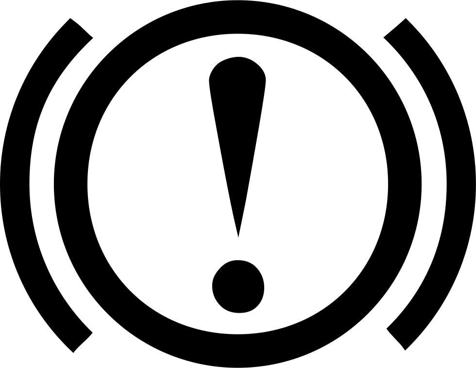 Png File Svg - Brake Symbol In Car (980x758), Png Download