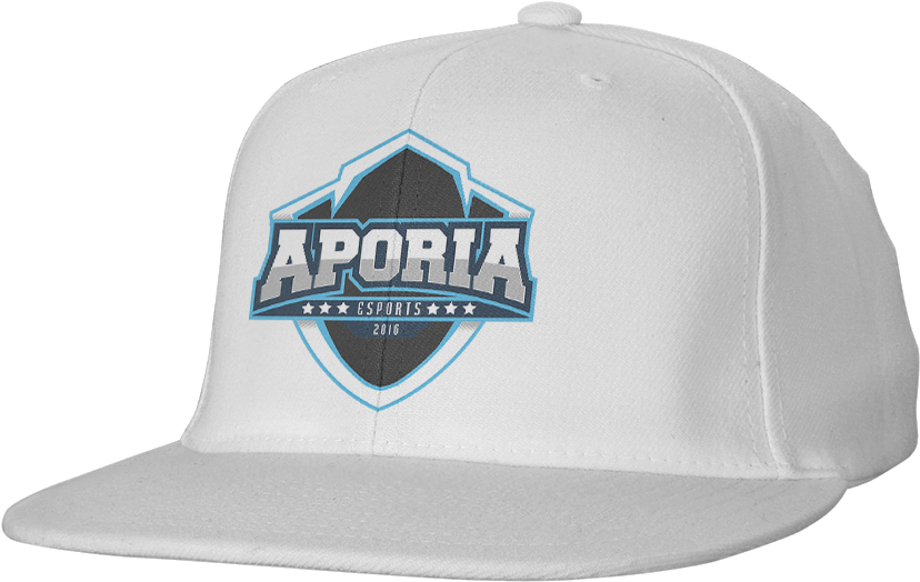 Aporia Esports Logo White Snapback Hat - Hat (1000x1000), Png Download