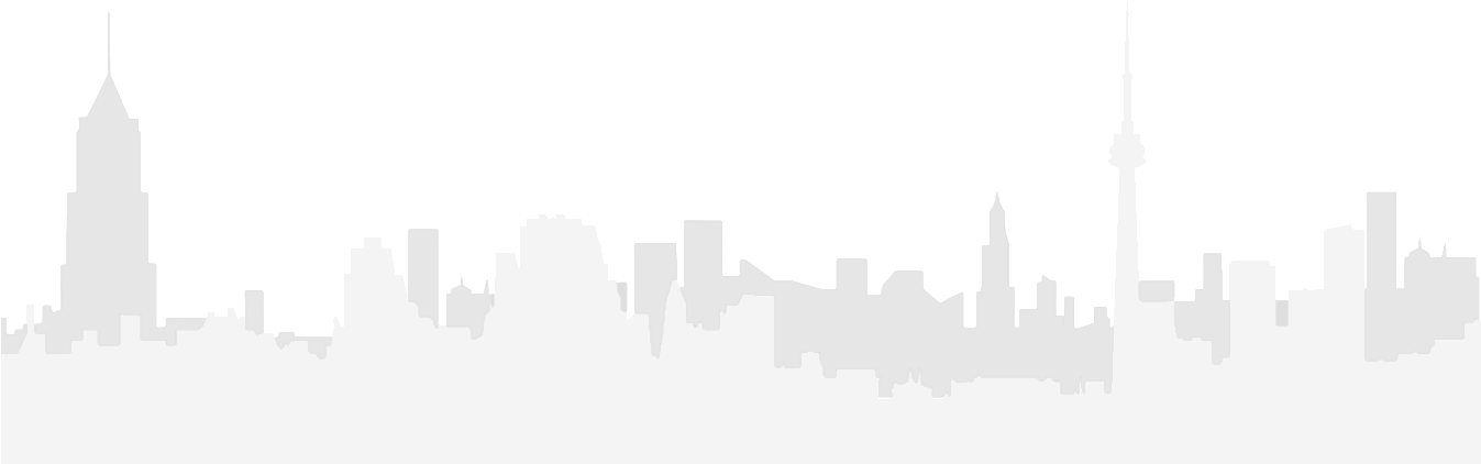 Contact - Skyline (1346x436), Png Download