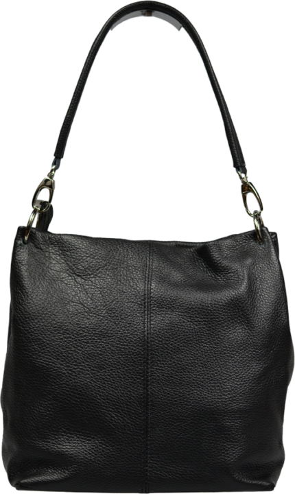 Fiora Nera 2 - Handtaschen Leder Schwarz - Italienische (430x720), Png Download