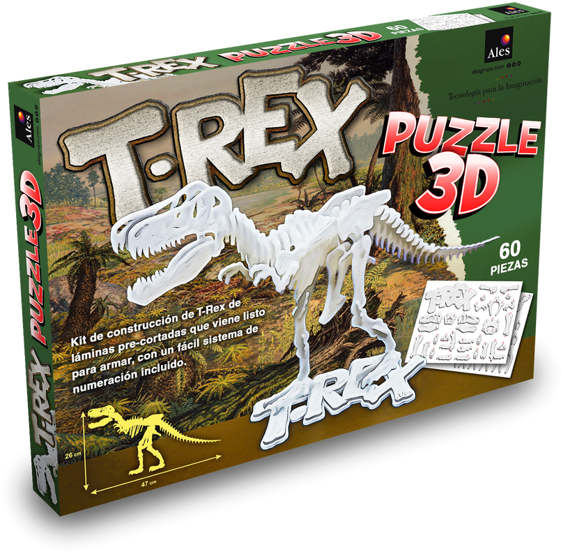 T-rex - Caja (900x826), Png Download