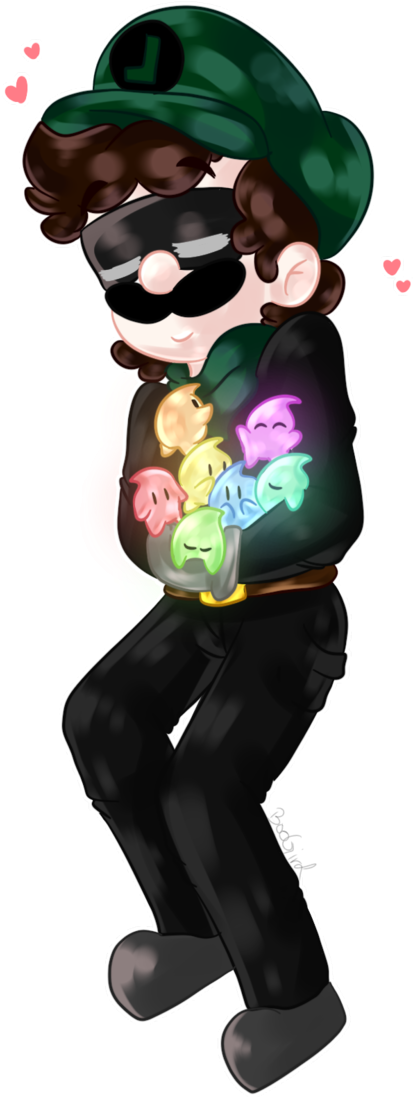 Hugging Lumas - - - Rq - - By Boo-girl - Girl (712x1122), Png Download