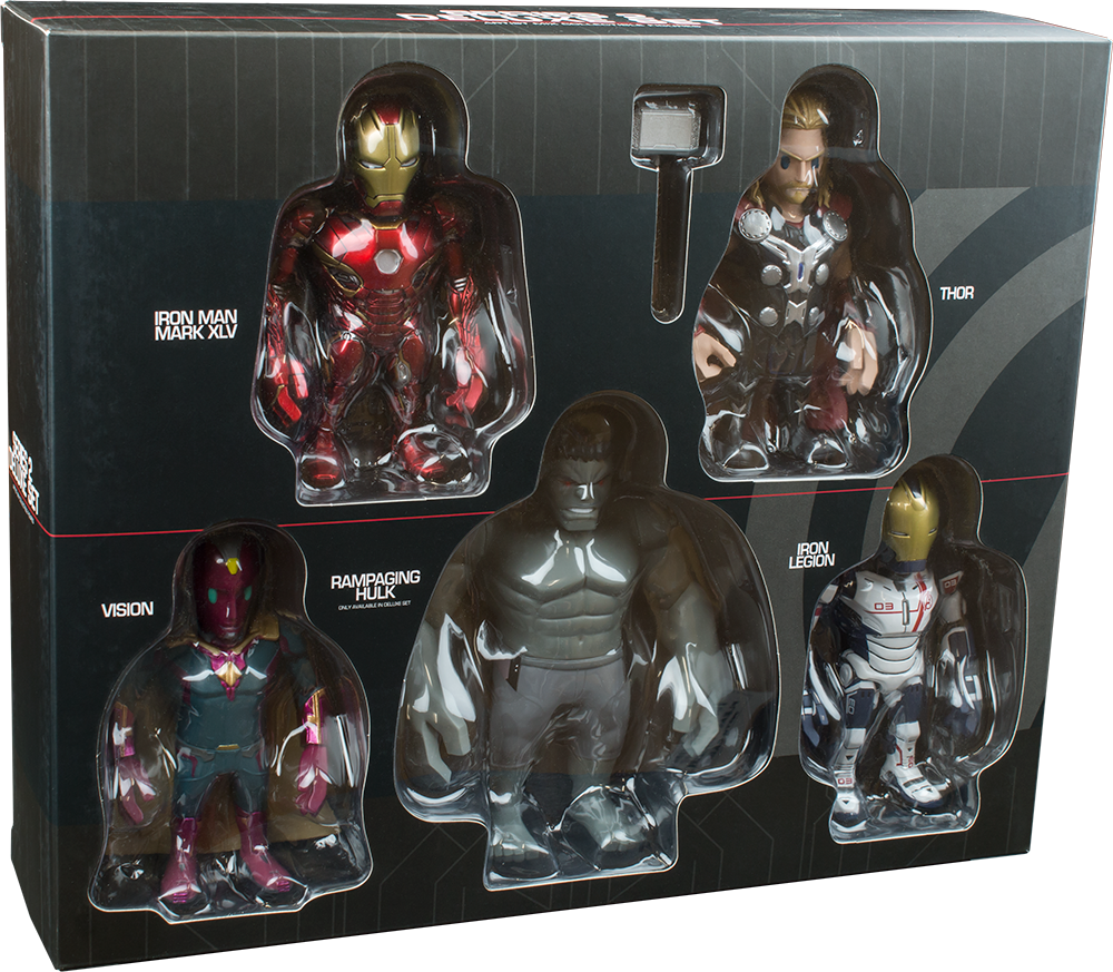 Avengers - Action Figure (1000x873), Png Download