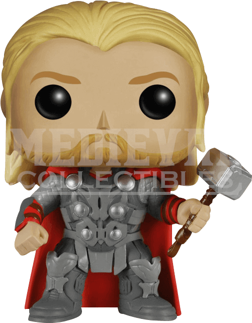Funko Marvel: Avengers 2-thor (644x644), Png Download