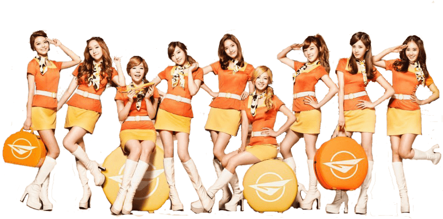 Music Stars - Girl & Peace Snsd (900x496), Png Download