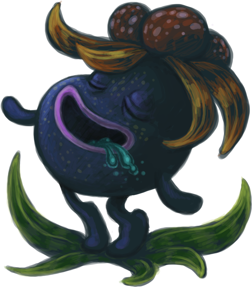 Gloom Used Grassy Terrain By Kelpgull - Painting (900x981), Png Download