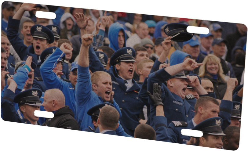 Us Air Force Academy Falcons Custom Metal Photo - United States Air Force Academy (842x557), Png Download
