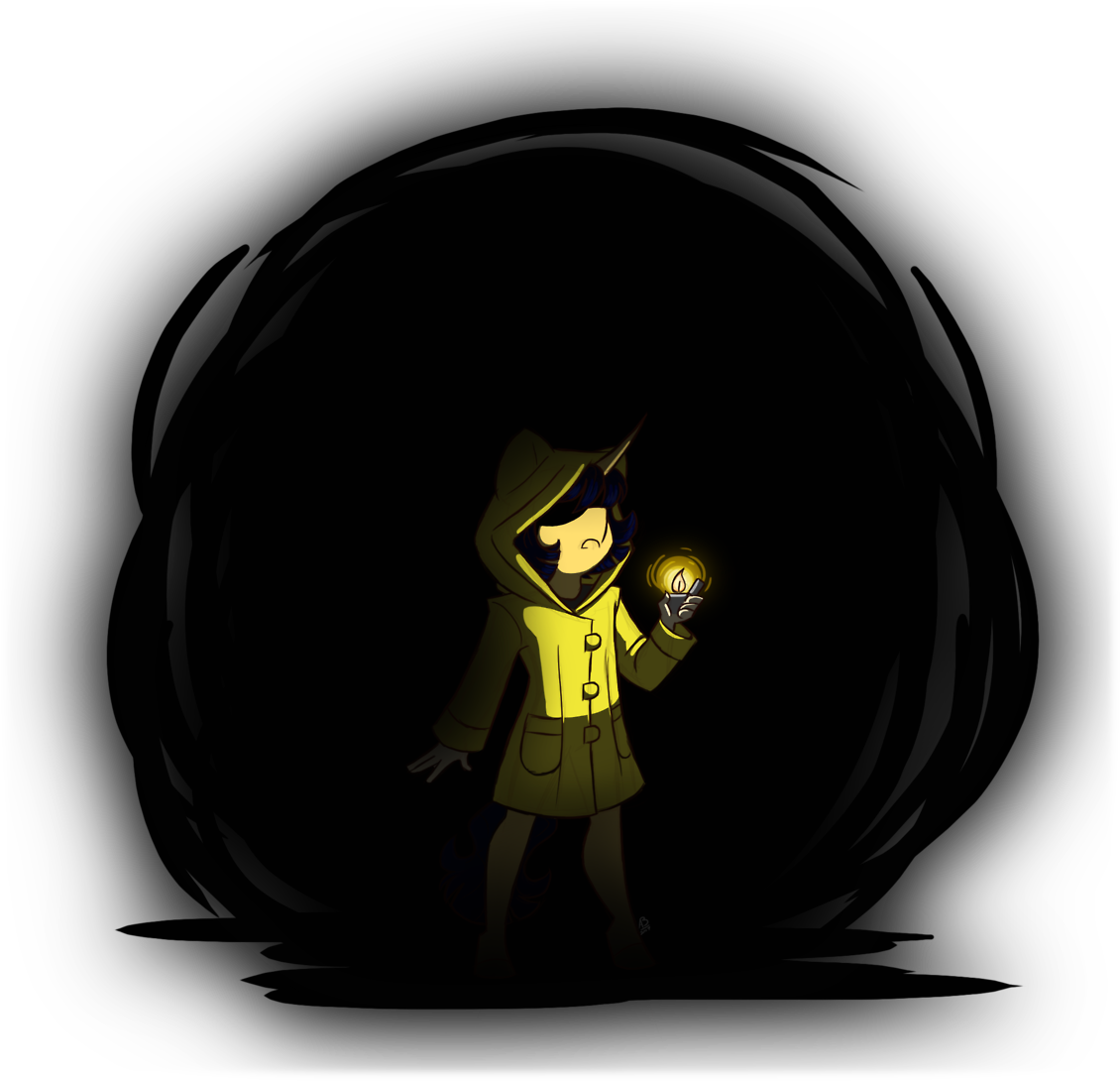 “i Thought Little Nightmares Really Fit For Arn, As - Drawing (1280x1239), Png Download