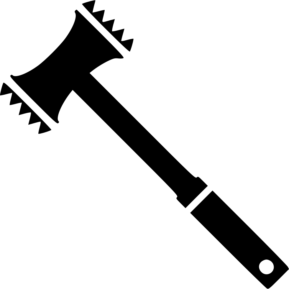 Png File Svg - Meat Tenderizer Vector (980x980), Png Download