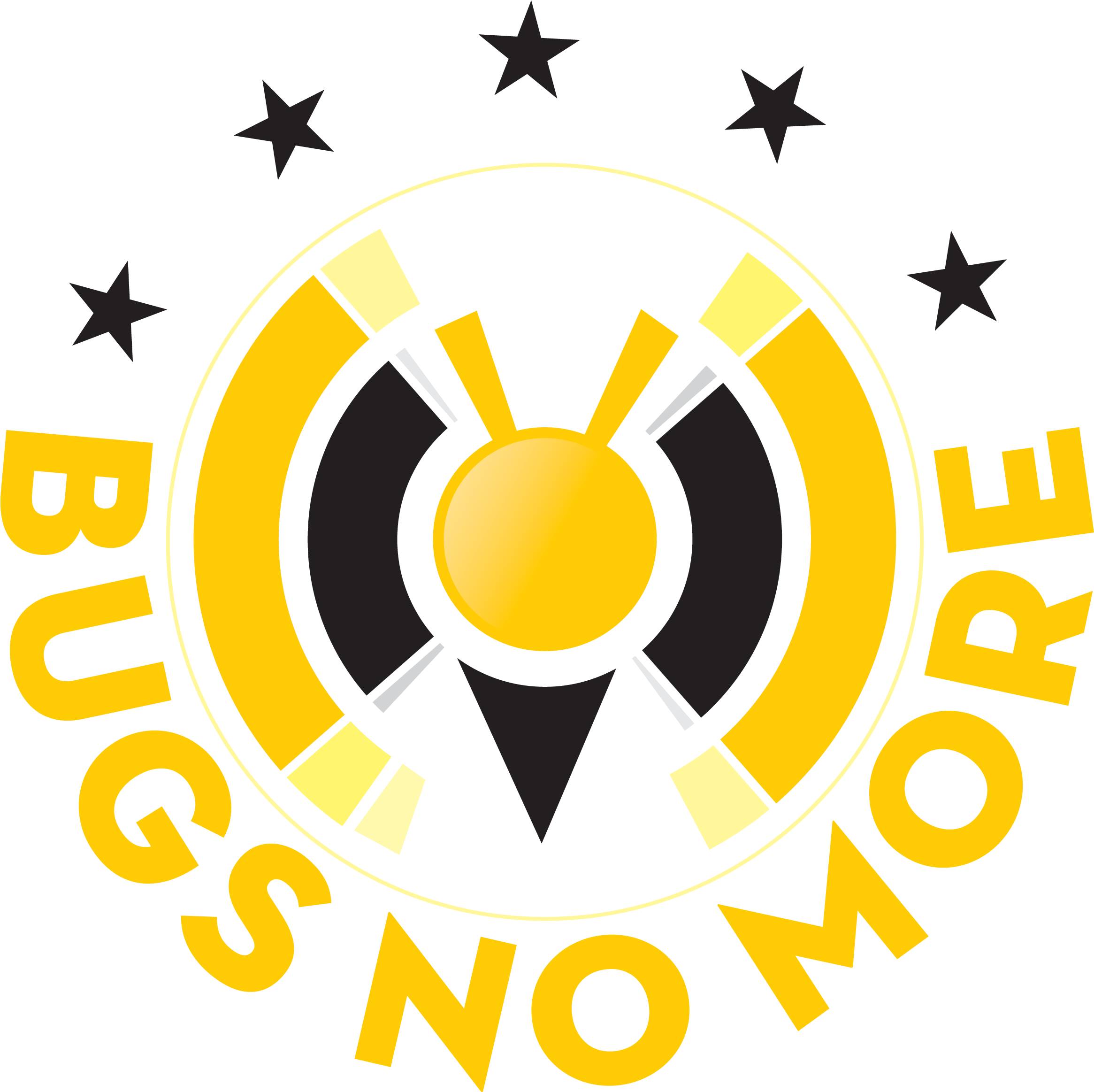 Follow - Bugs No More (2499x2490), Png Download