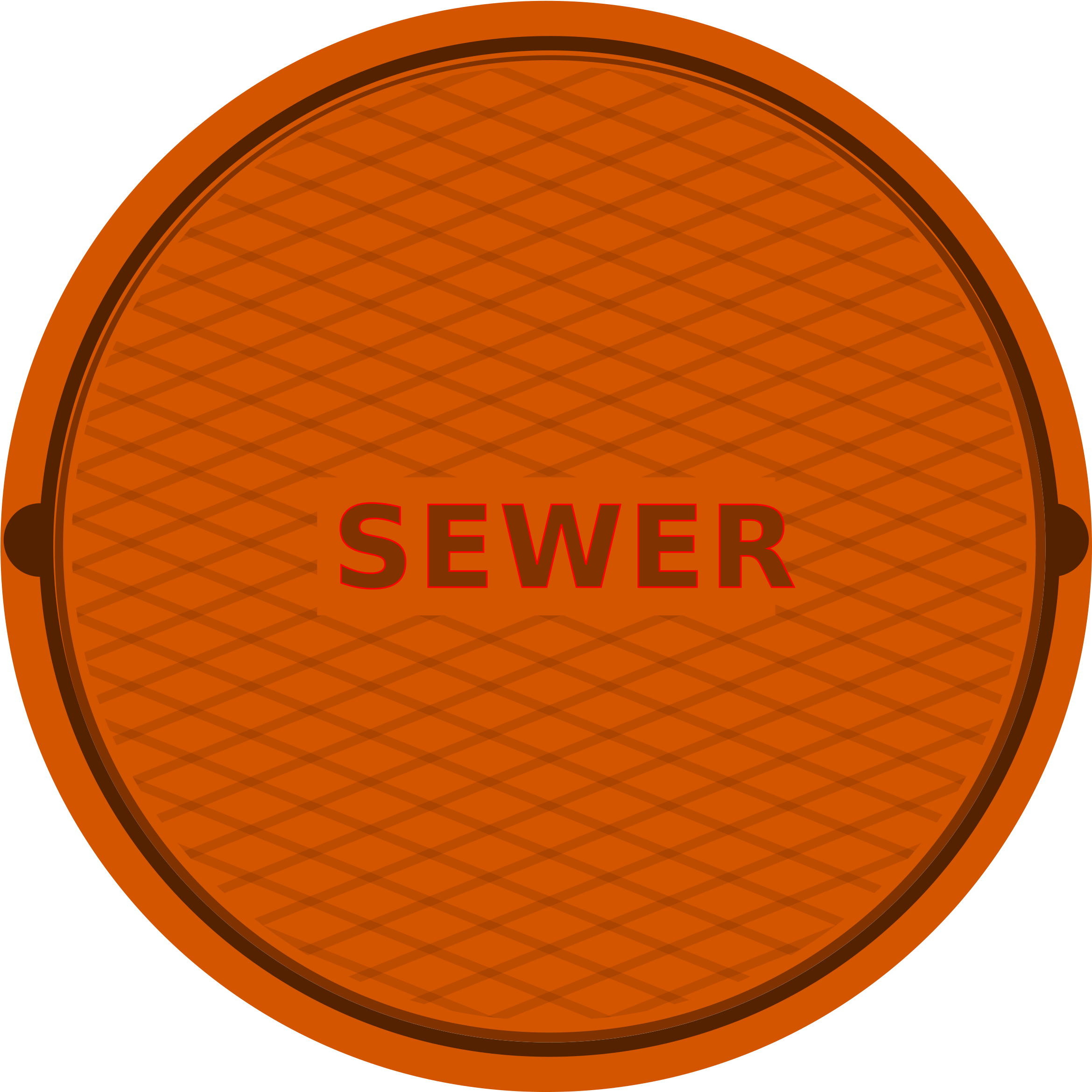 This Free Icons Png Design Of Manhole Cover (2338x2400), Png Download