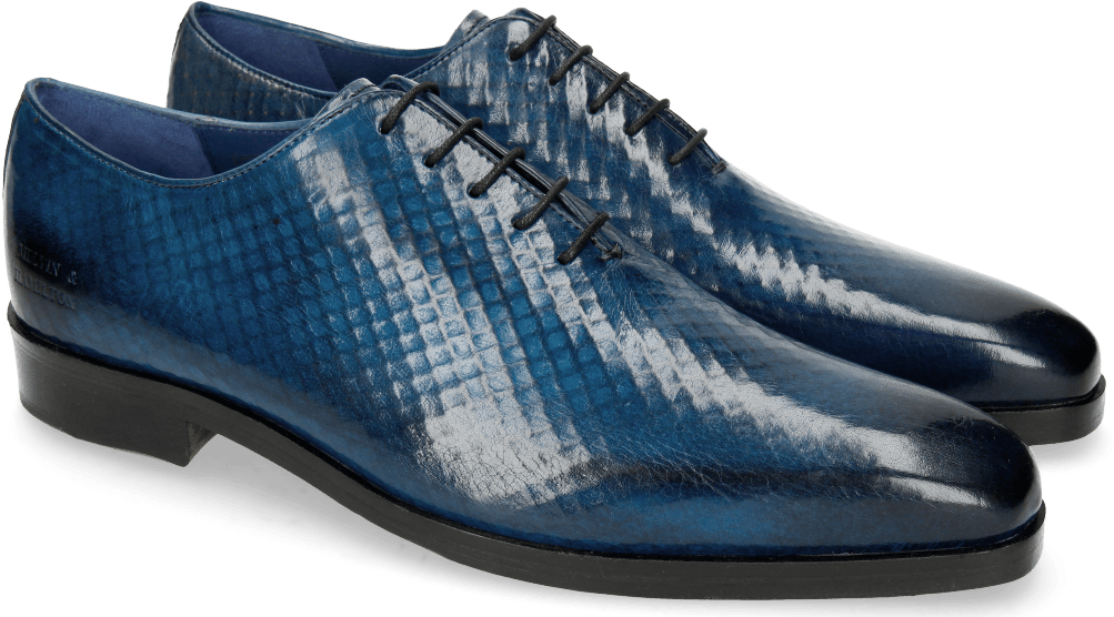 Oxford Shoes Lewis 37 Fence Print Shock - Melvin & Hamilton (1024x1024), Png Download